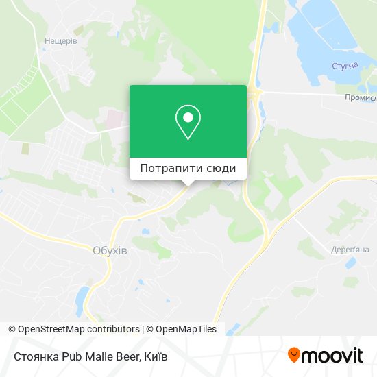 Карта Стоянка Pub Malle Beer