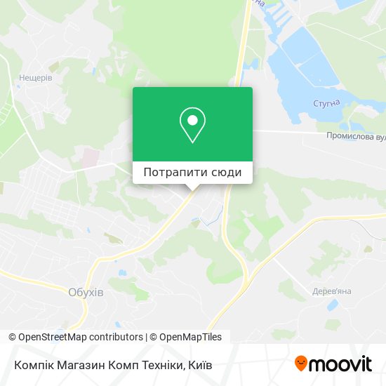 Карта Компік Магазин Комп Техніки