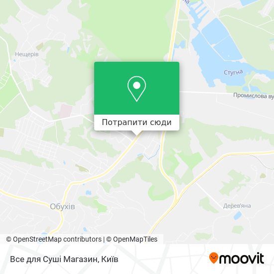 Карта Все для Суші Магазин