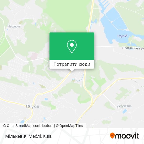 Карта Мількевич Меблі