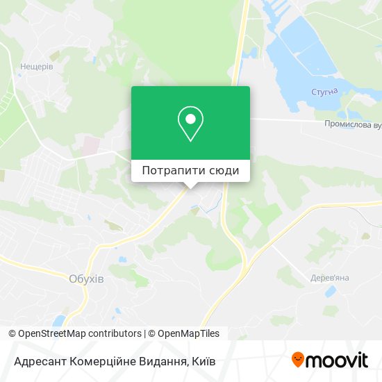Карта Адресант Комерційне Видання