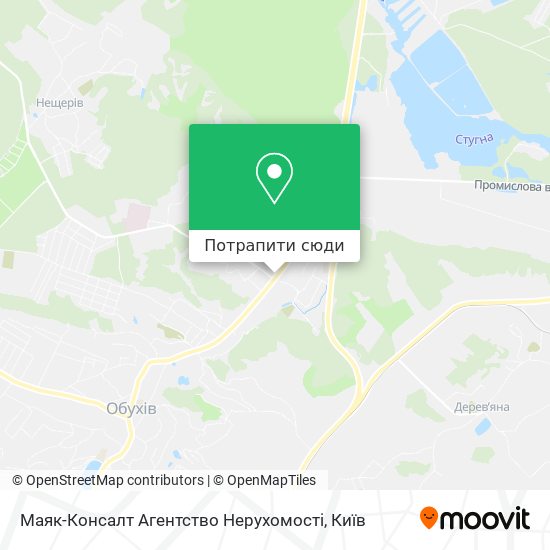 Карта Маяк-Консалт Агентство Нерухомості