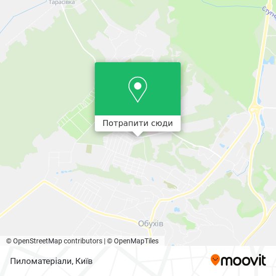 Карта Пиломатеріали