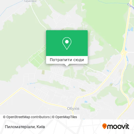 Карта Пиломатеріали