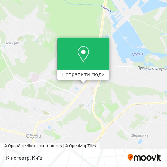 Карта Кінотеатр