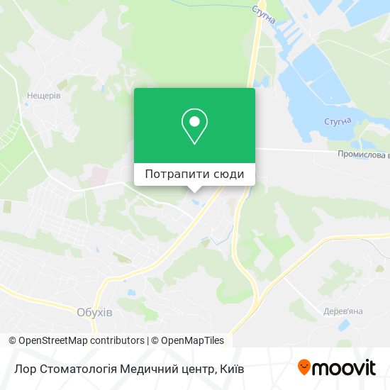 Карта Лор Стоматологія Медичний центр