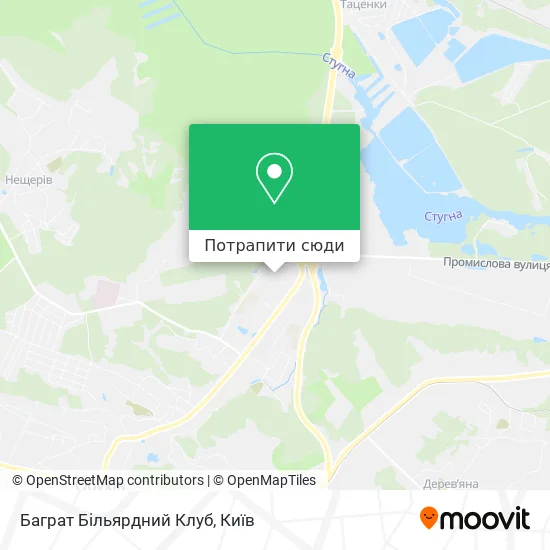 Карта Баграт Більярдний Клуб