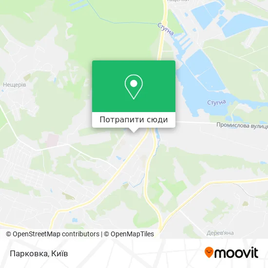 Карта Парковка