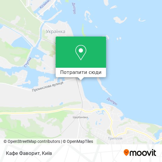 Карта Кафе Фаворит