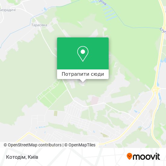 Карта Котодім