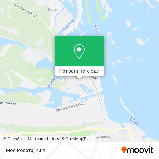 Карта Моя Робота