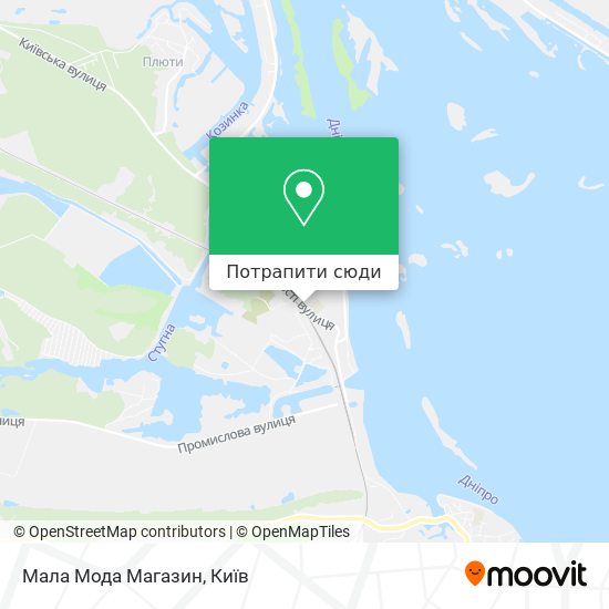 Карта Мала Мода Магазин