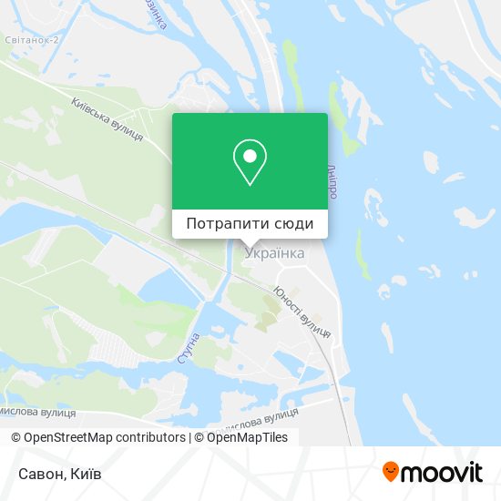 Карта Савон