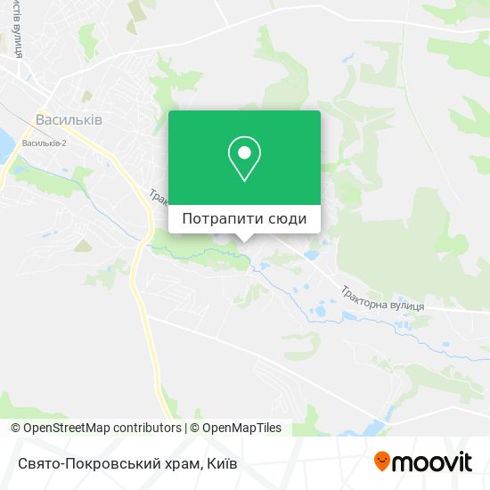 Карта Свято-Покровський храм