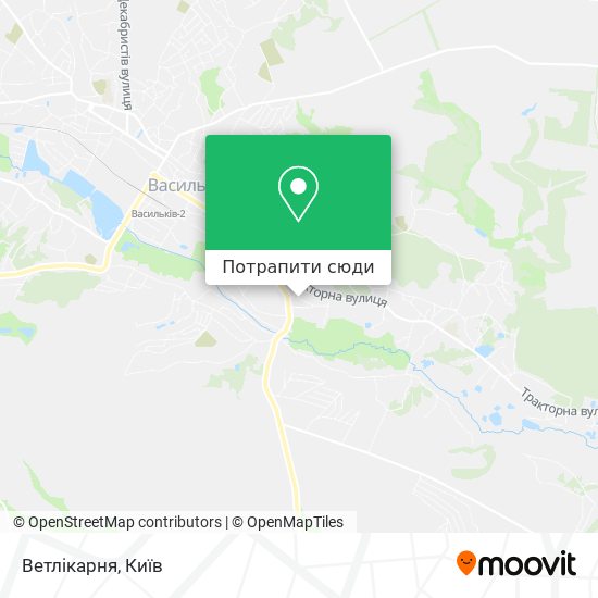 Карта Ветлікарня
