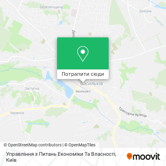 Карта Управління з Питань Економіки Та Власності