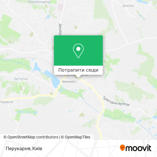 Карта Перукарня