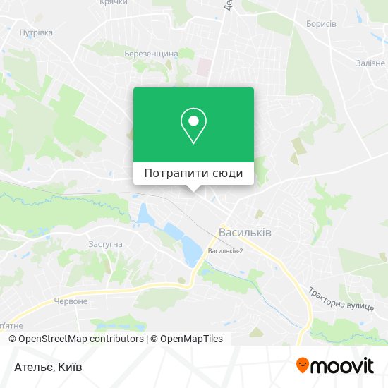 Карта Ательє
