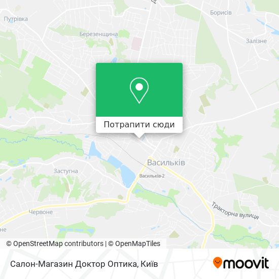 Карта Салон-Магазин Доктор Оптика