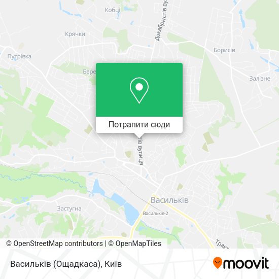 Карта Васильків (Ощадкаса)