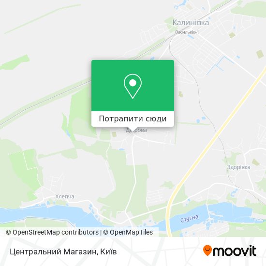 Карта Центральний Магазин