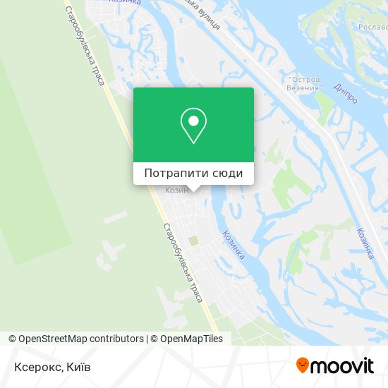 Карта Ксерокс