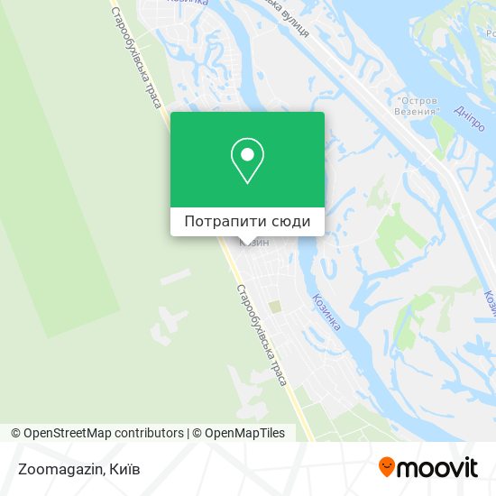 Карта Zoomagazin