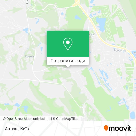 Карта Аптека