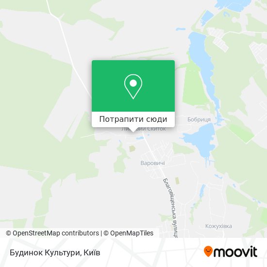 Карта Будинок Культури