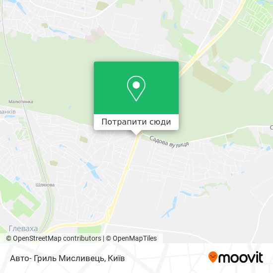 Карта Авто- Гриль Мисливець