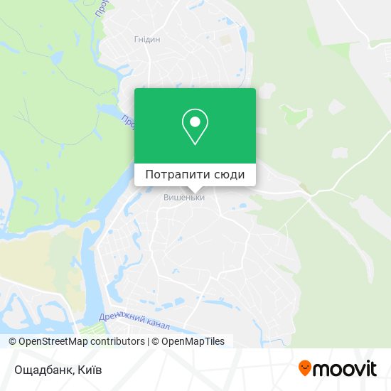 Карта Ощадбанк