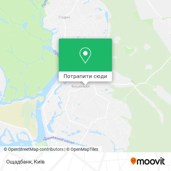 Карта Ощадбанк