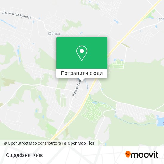 Карта Ощадбанк