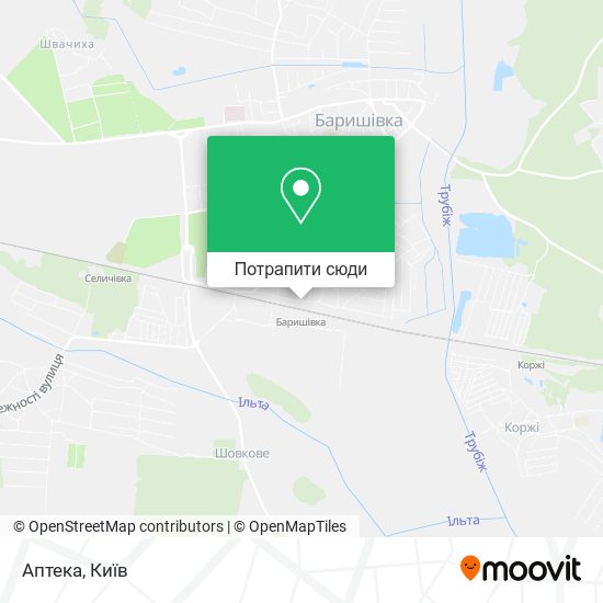 Карта Аптека