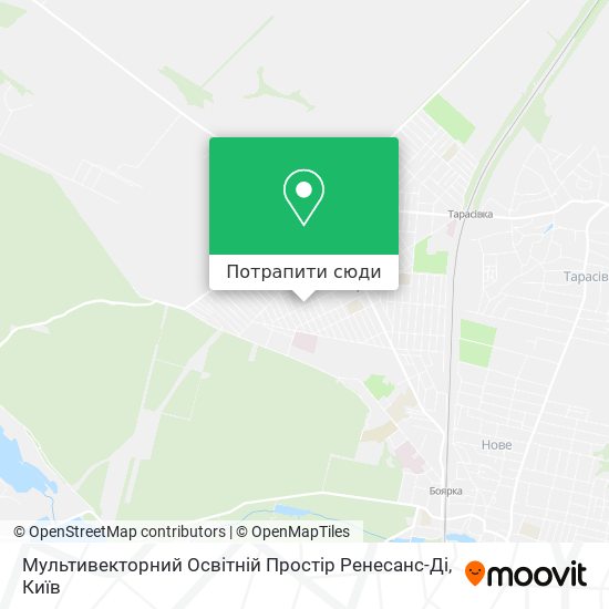 Карта Мультивекторний Освітній Простір Ренесанс-Ді