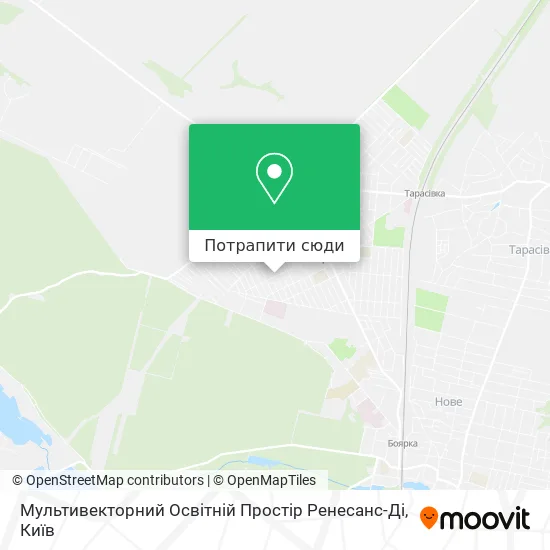 Карта Мультивекторний Освітній Простір Ренесанс-Ді