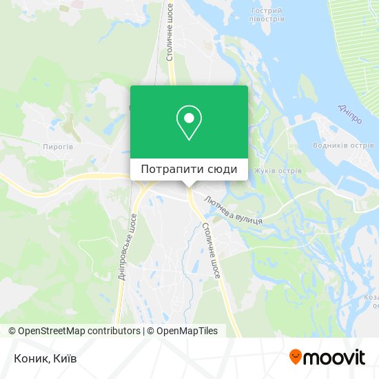 Карта Коник