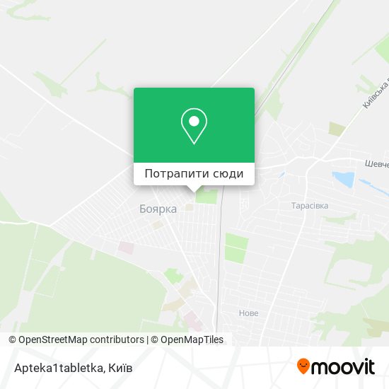 Карта Apteka1tabletka