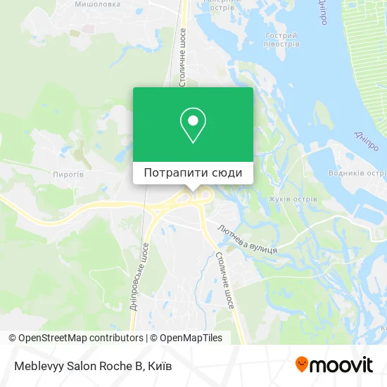 Карта Meblevyy Salon Roche B