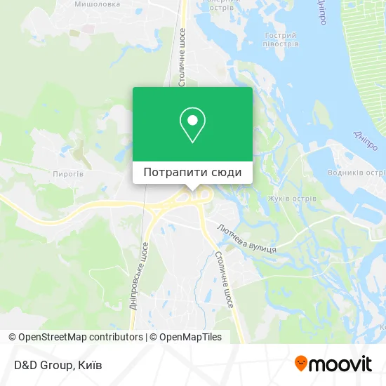 Карта D&D Group