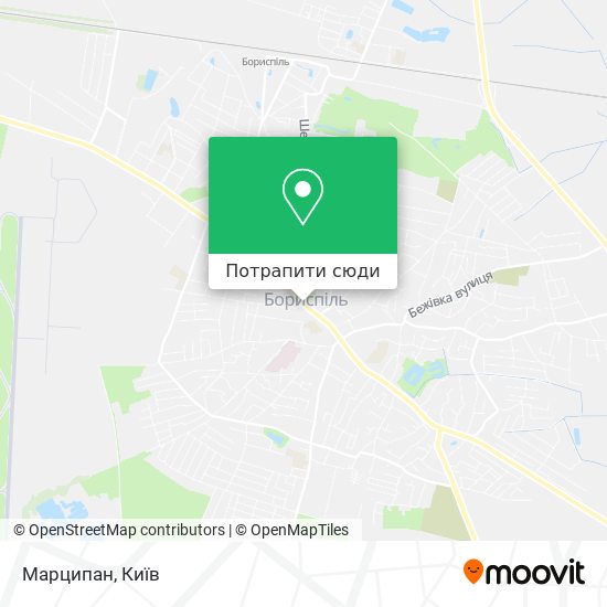 Карта Марципан