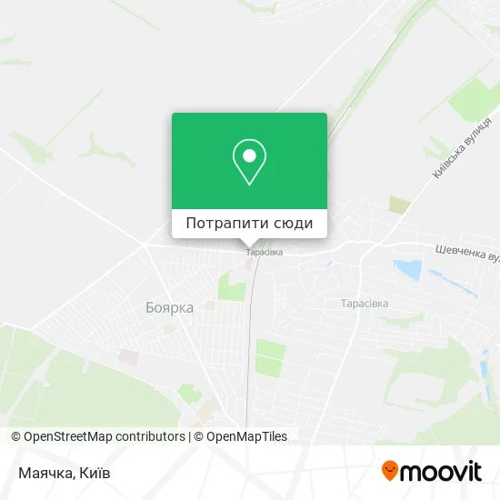 Карта Маячка