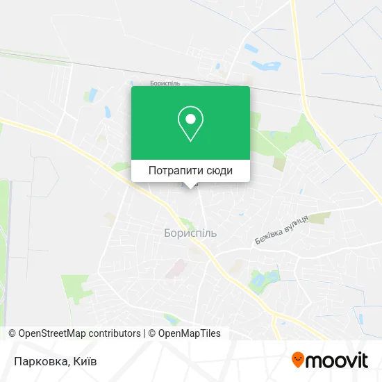 Карта Парковка