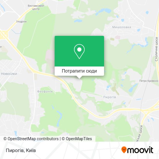 Карта Пирогів