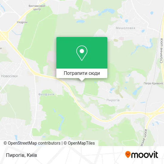 Карта Пирогів