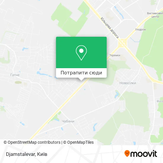 Карта Djamstalevar