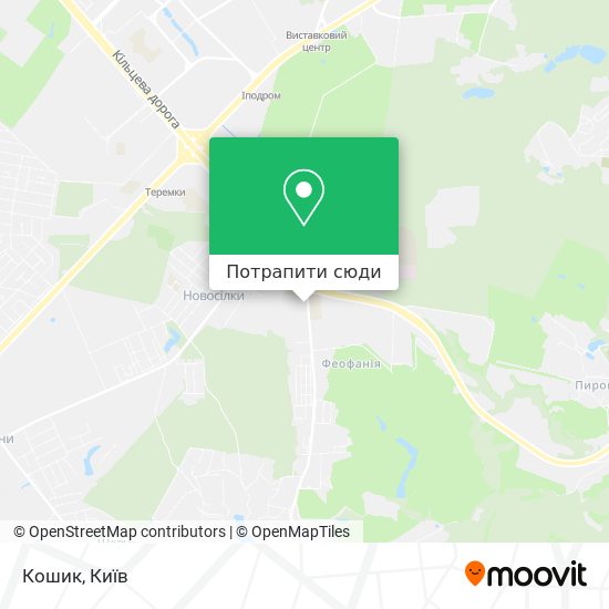 Карта Кошик