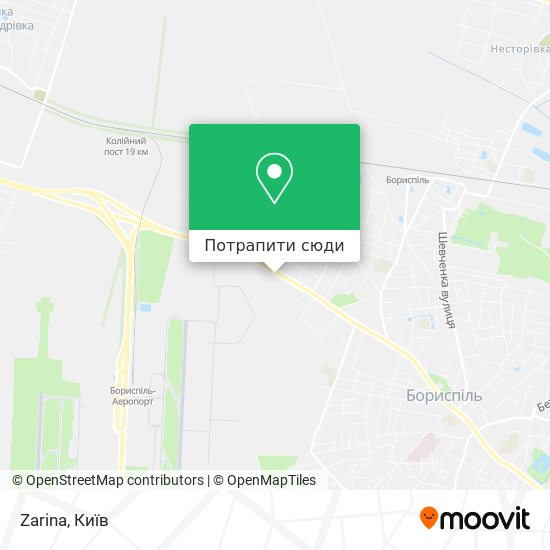 Карта Zarina
