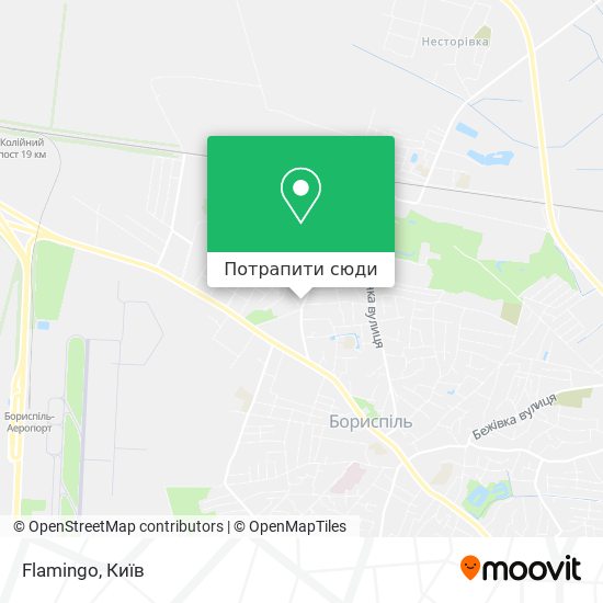 Карта Flamingo
