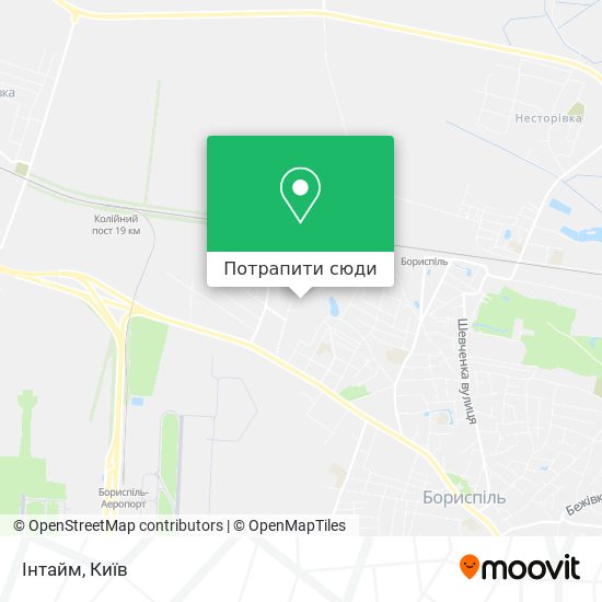 Карта Інтайм